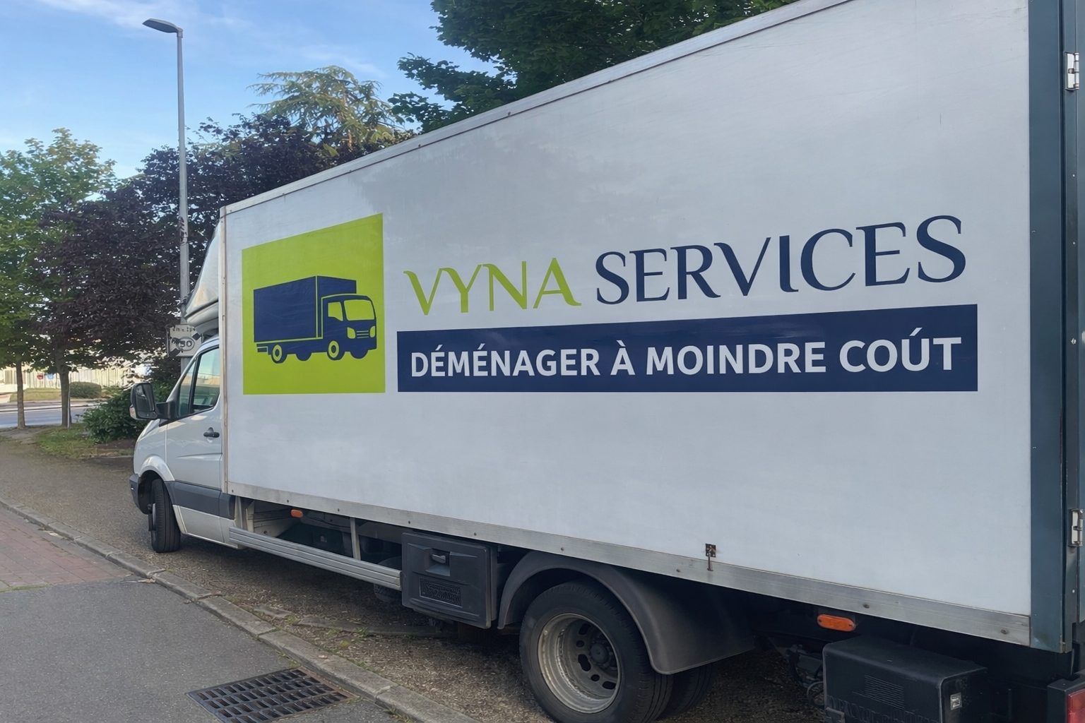 Camion de déménagement